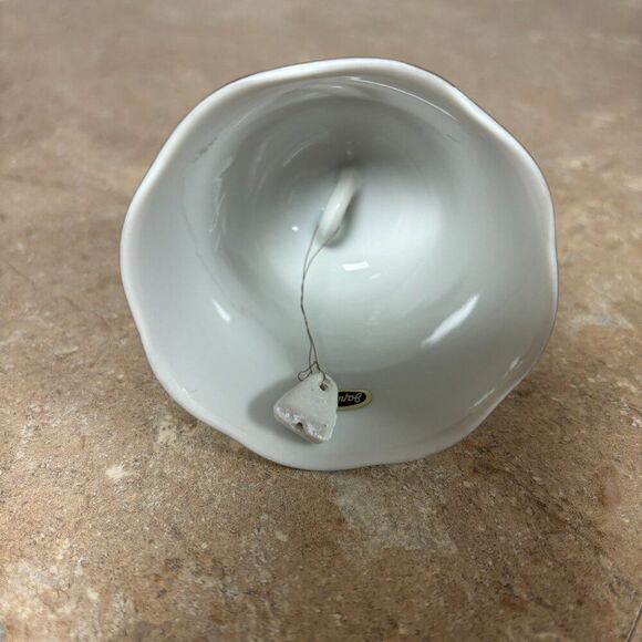 VTG Georgian Fine China 50th Anniversary Porcelain Bell George Good - Picture 2 of 4